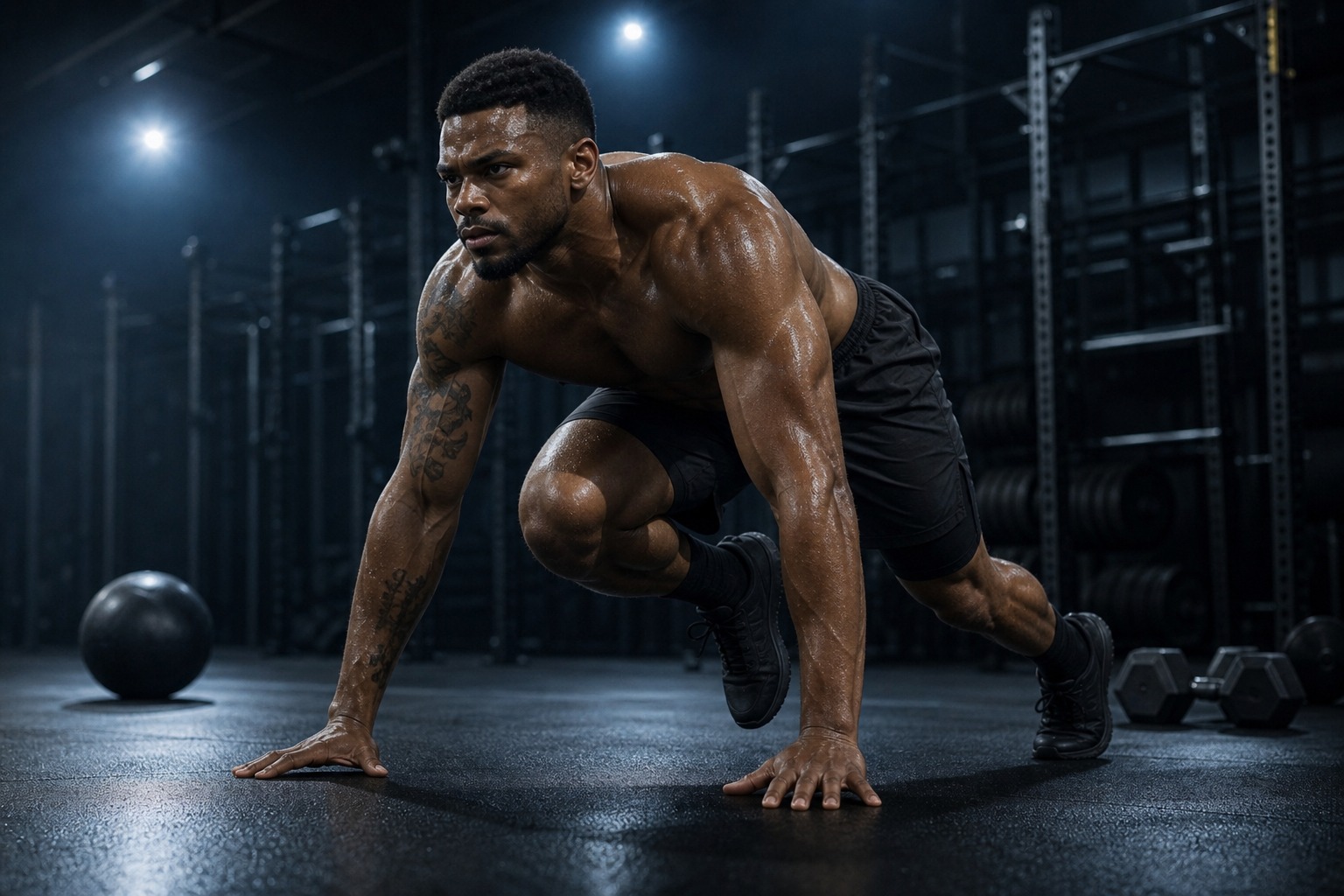 Dem Diesel training fight conditioning with jump rope